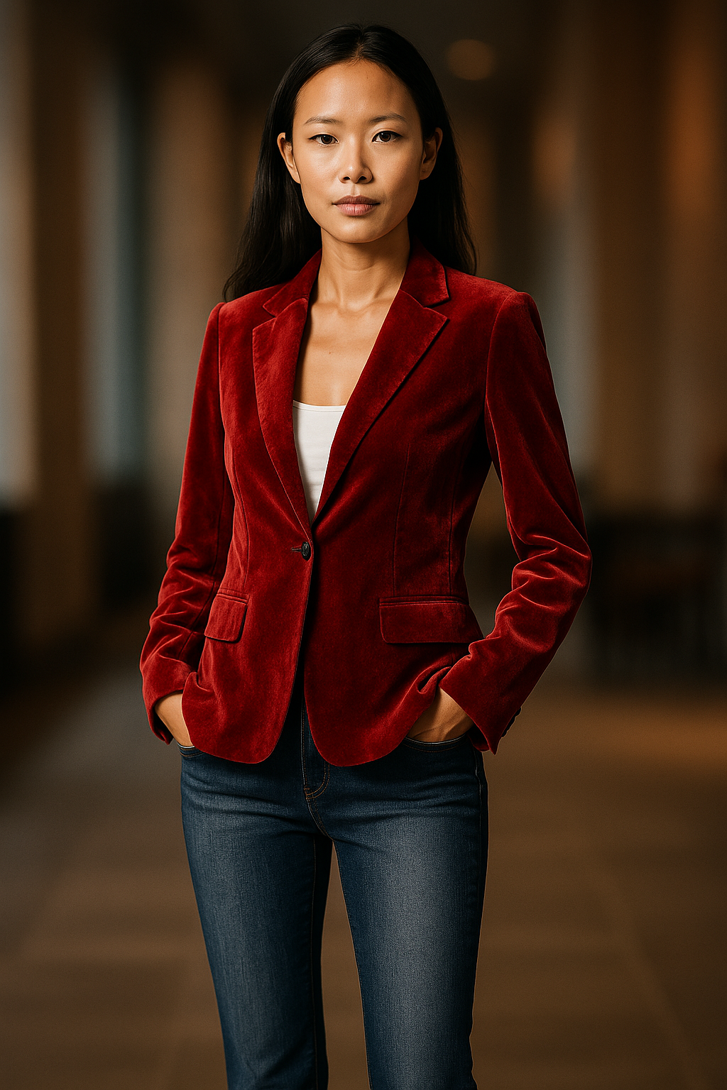 Elegant Tailored Blazer for Women