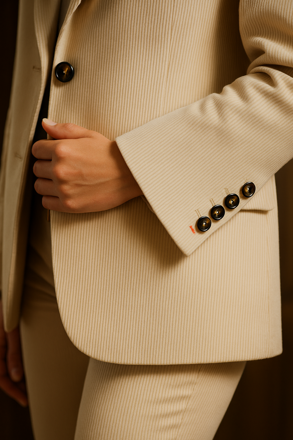 Emily Relaxed Fit Cord Blazer