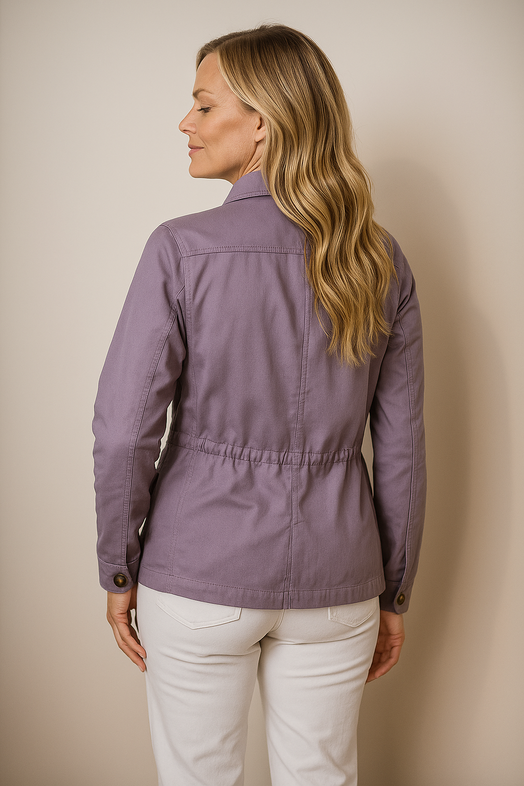 Classic Cotton Cargo Utility Jacket