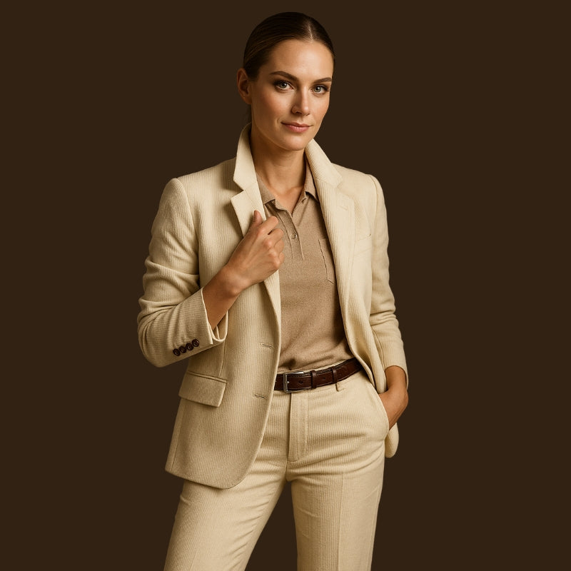 Emily Relaxed Fit Cord Blazer